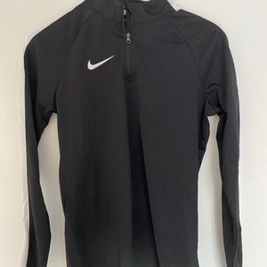Nike soccer quarter zip- Black